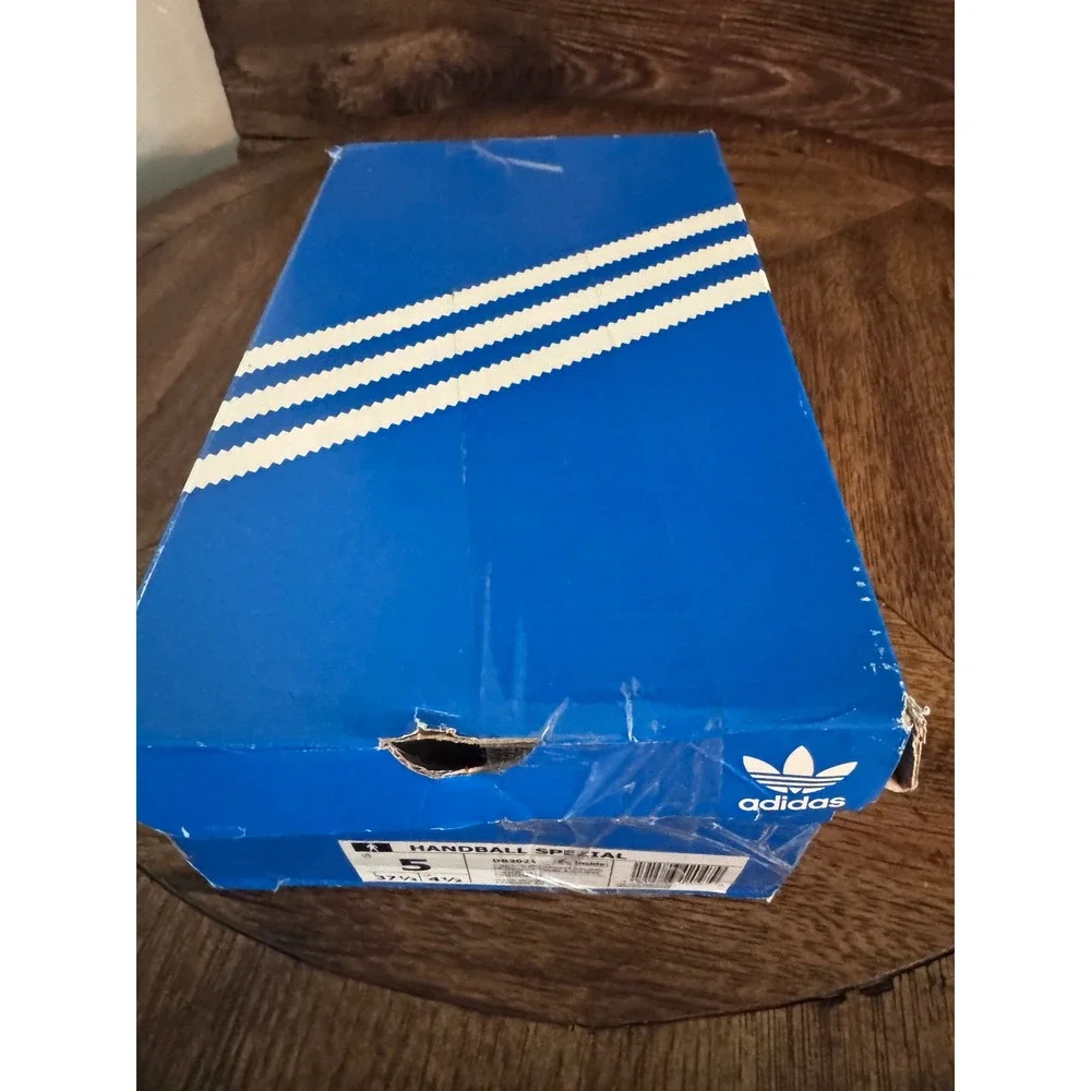 Adidas Handball Spezial Core Black White Gum DB3021 Mens Size 5 Womens 6.5